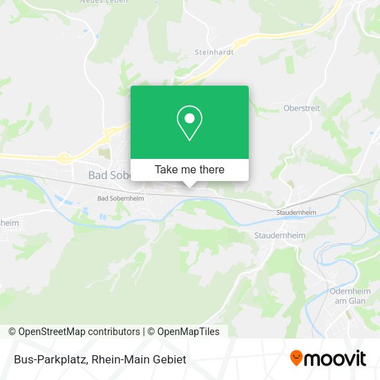 Карта Bus-Parkplatz