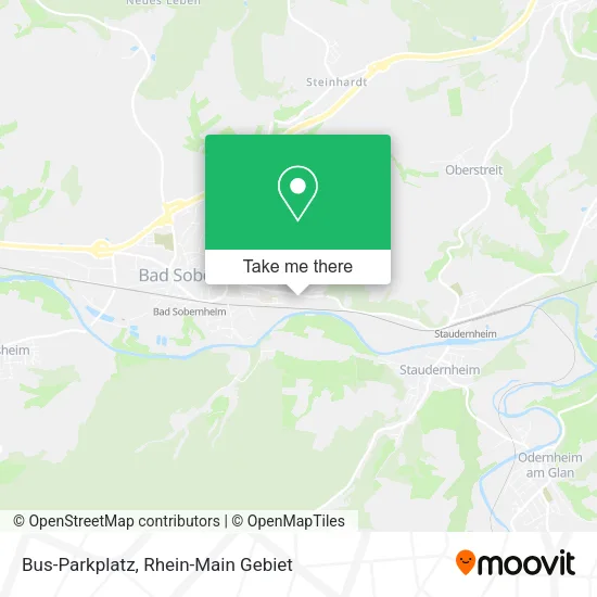 Карта Bus-Parkplatz