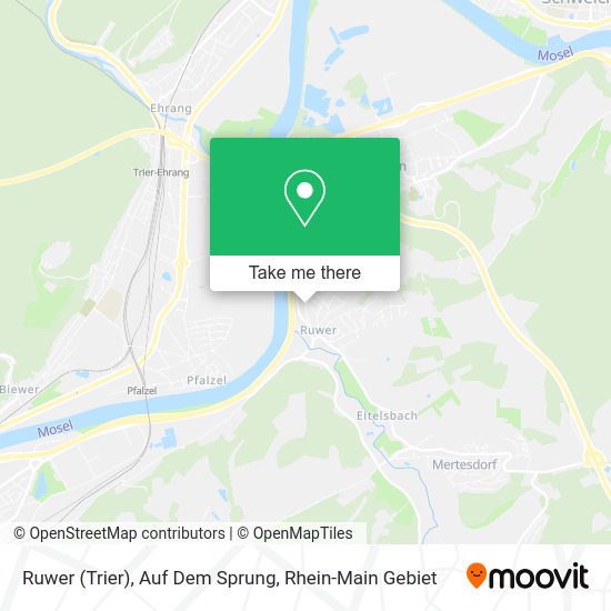 Карта Ruwer (Trier), Auf Dem Sprung
