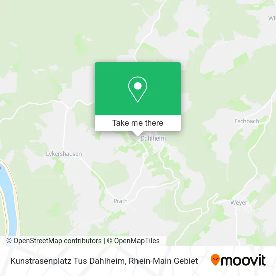 Карта Kunstrasenplatz Tus Dahlheim