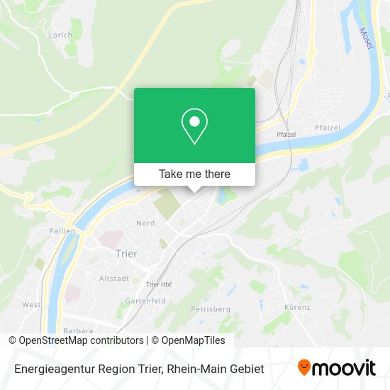 Карта Energieagentur Region Trier