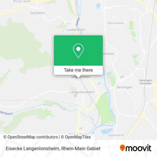Карта Eisecke Langenlonsheim