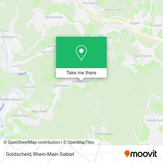 Карта Goldscheid