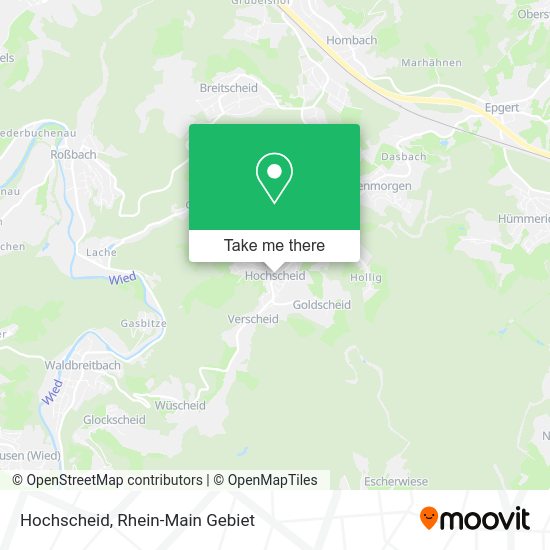 Карта Hochscheid