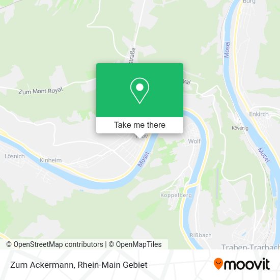 Карта Zum Ackermann