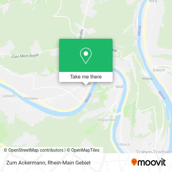 Карта Zum Ackermann