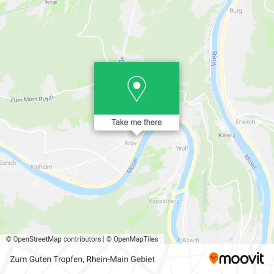 Карта Zum Guten Tropfen