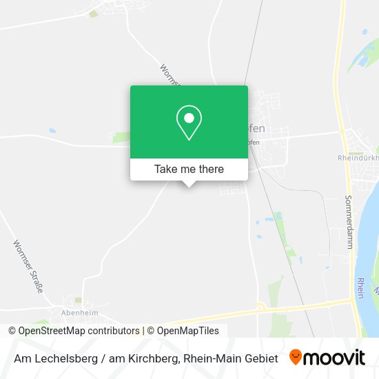 Карта Am Lechelsberg / am Kirchberg