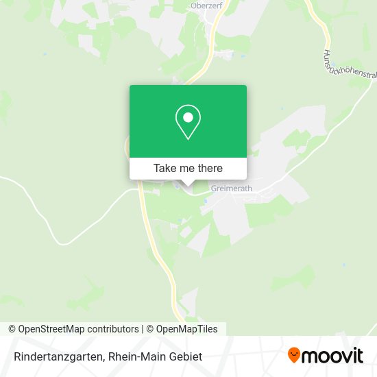 Карта Rindertanzgarten