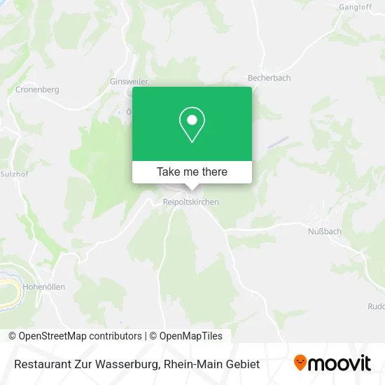 Карта Restaurant Zur Wasserburg