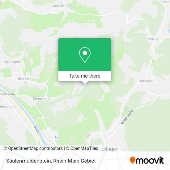 Карта Säulenmuldenstein