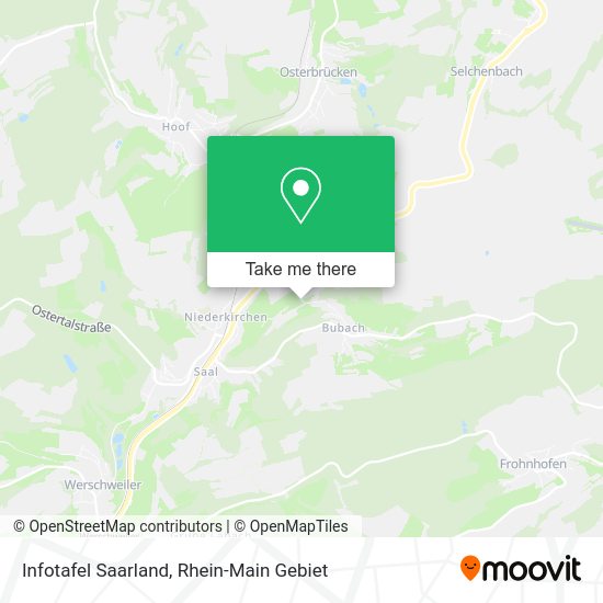 Карта Infotafel Saarland
