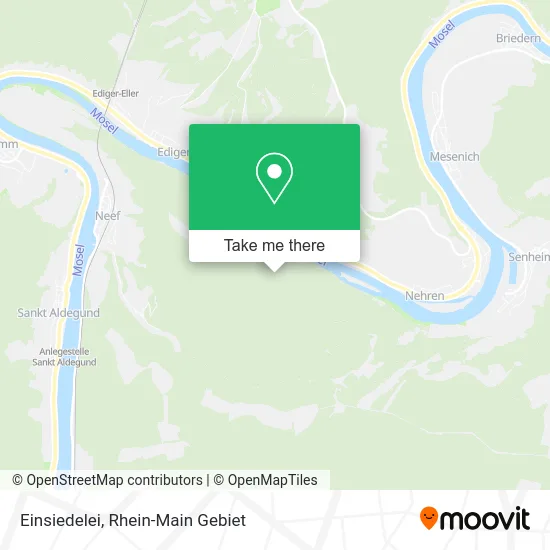 Карта Einsiedelei
