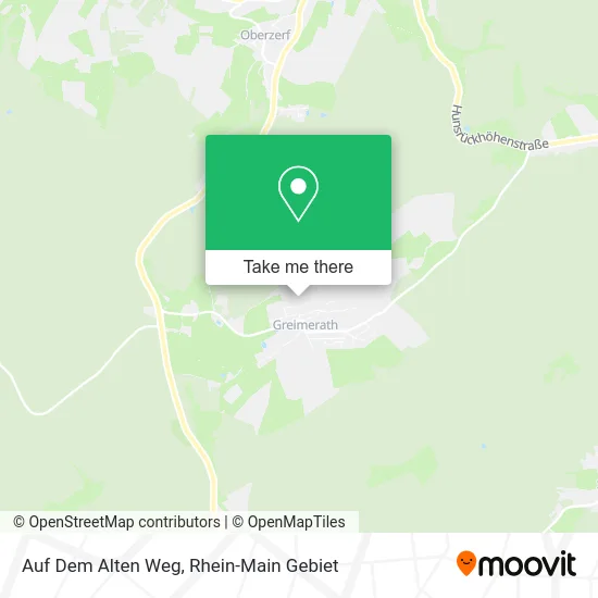 Карта Auf Dem Alten Weg