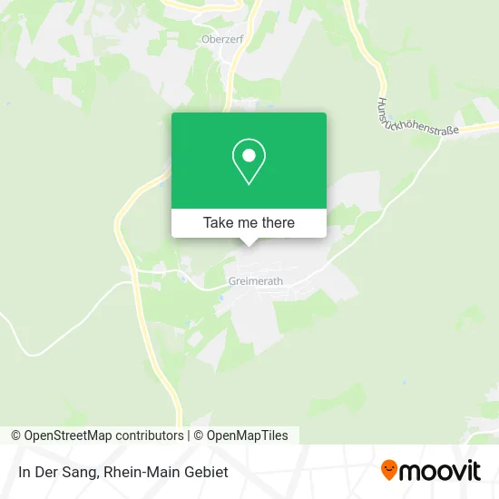 Карта In Der Sang
