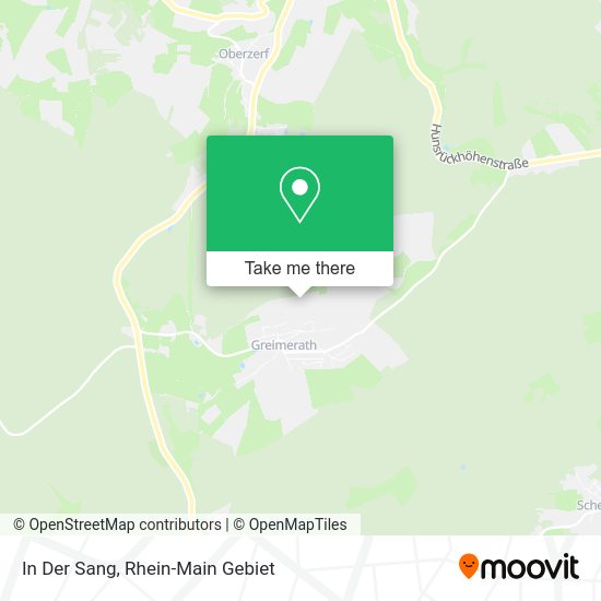 Карта In Der Sang