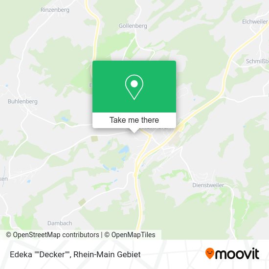 Карта Edeka ""Decker""