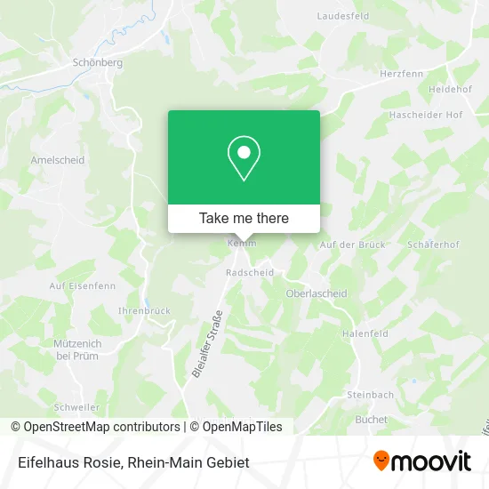 Карта Eifelhaus Rosie