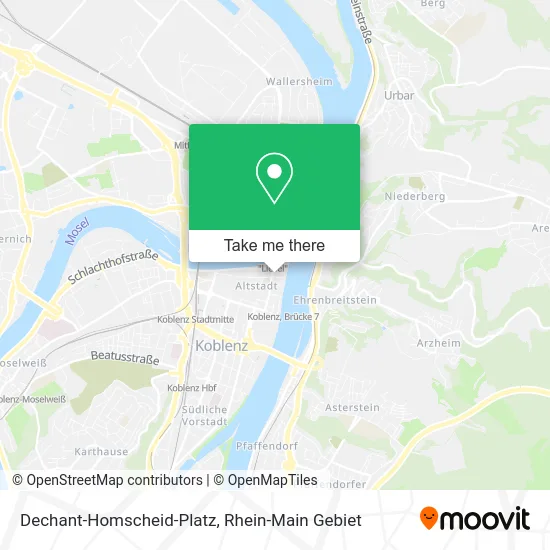 Карта Dechant-Homscheid-Platz