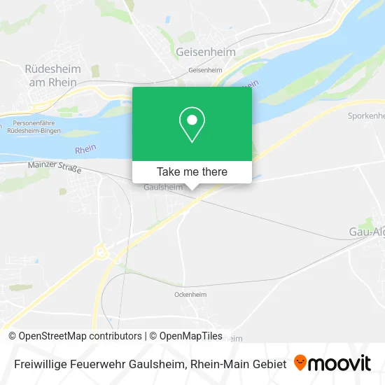 Карта Freiwillige Feuerwehr Gaulsheim