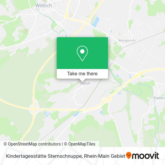 Карта Kindertagesstätte Sternschnuppe
