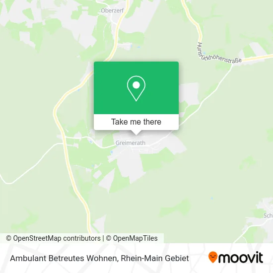 Карта Ambulant Betreutes Wohnen