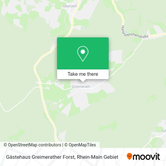 Карта Gästehaus Greimerather Forst