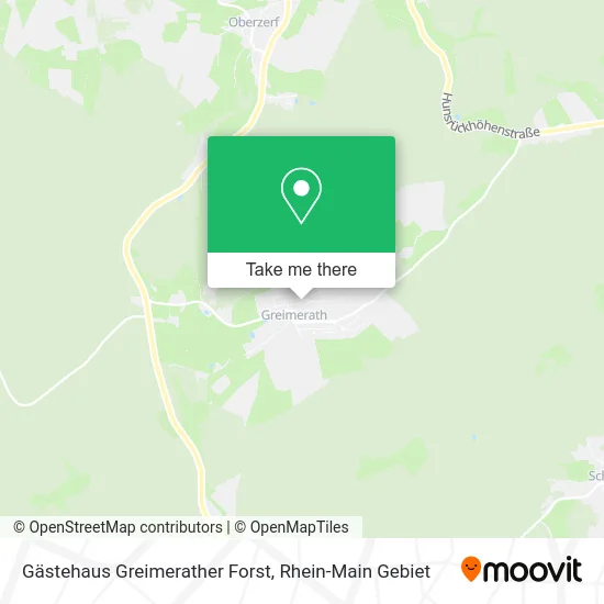 Карта Gästehaus Greimerather Forst