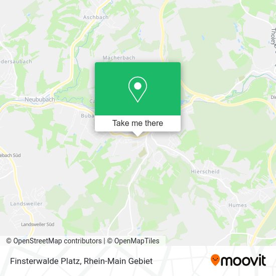 Карта Finsterwalde Platz