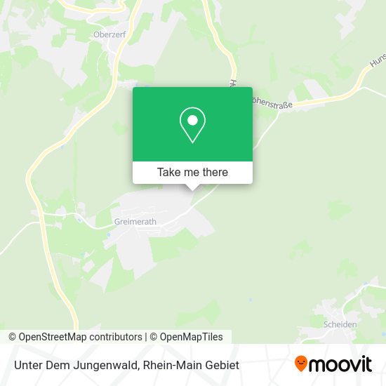 Карта Unter Dem Jungenwald