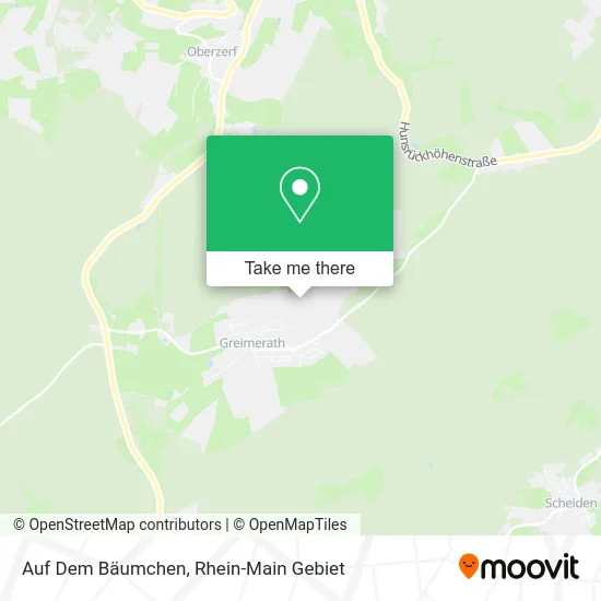 Карта Auf Dem Bäumchen