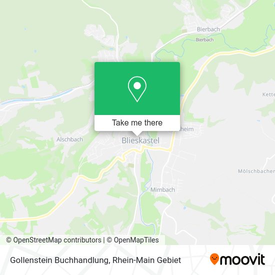 Карта Gollenstein Buchhandlung