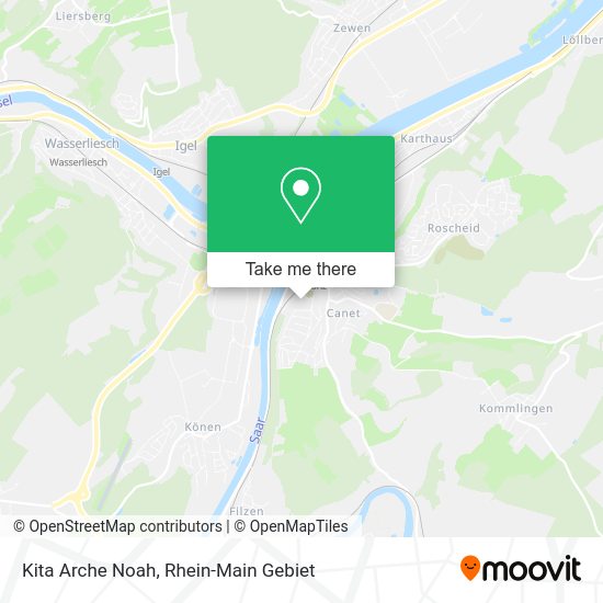 Карта Kita Arche Noah