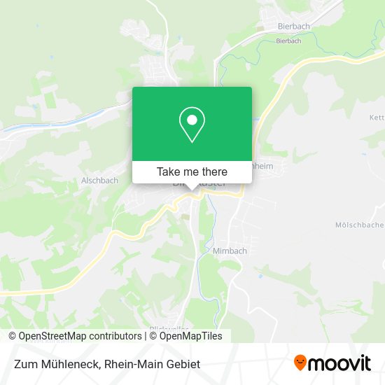 Карта Zum Mühleneck