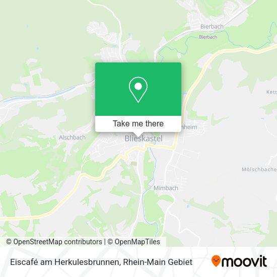 Карта Eiscafé am Herkulesbrunnen