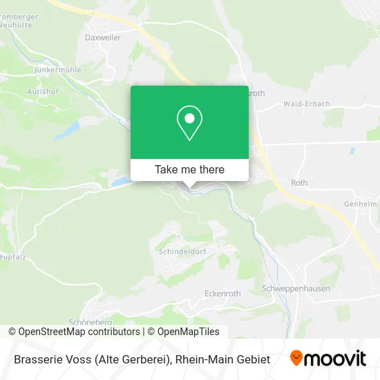 Карта Brasserie Voss (Alte Gerberei)