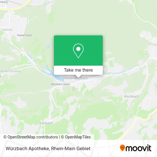 Карта Würzbach Apotheke
