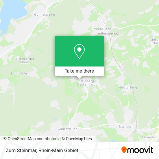 Карта Zum Steinmar