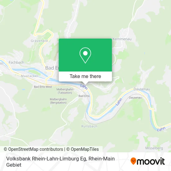 Volksbank Rhein-Lahn-Limburg Eg map