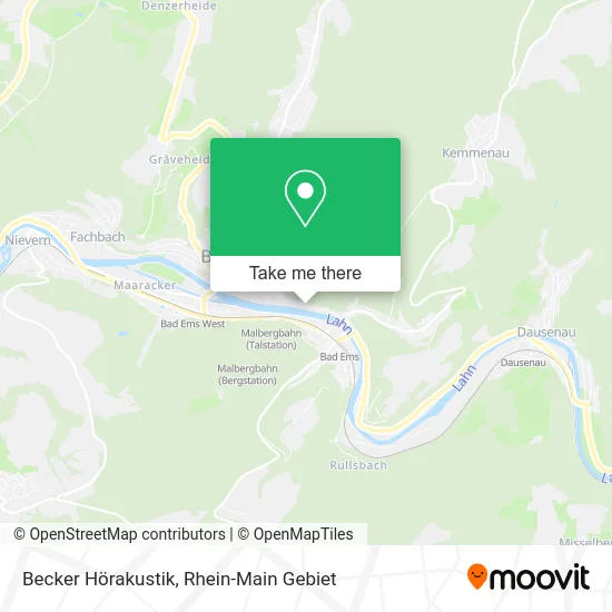 Карта Becker Hörakustik