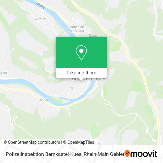 Polizeiinspektion Bernkastel-Kues map
