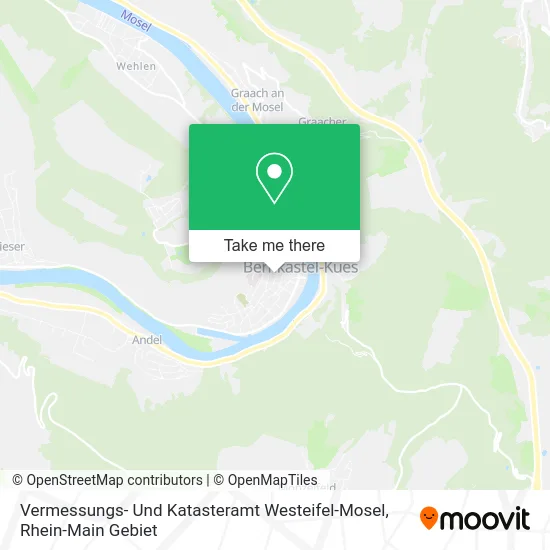 Карта Vermessungs- Und Katasteramt Westeifel-Mosel