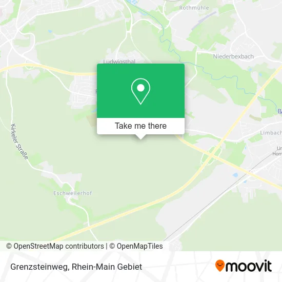 Карта Grenzsteinweg