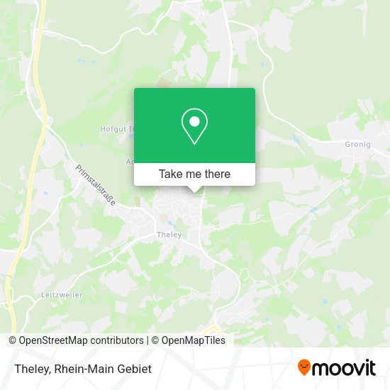 Карта Theley