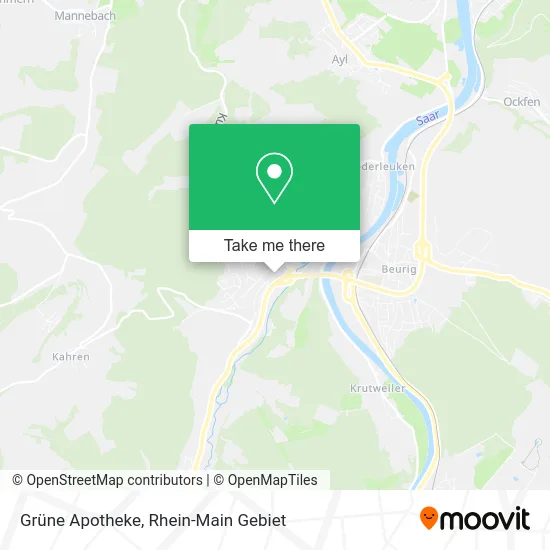Карта Grüne Apotheke