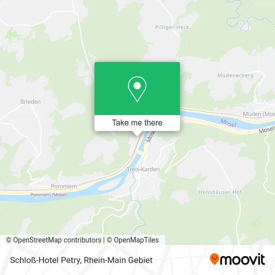 Карта Schloß-Hotel Petry