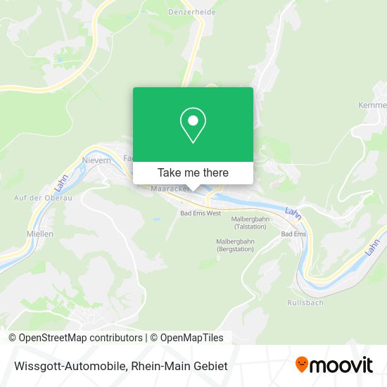 Карта Wissgott-Automobile