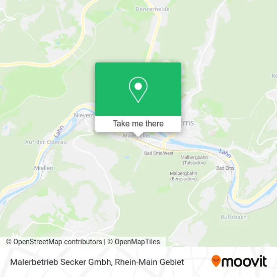 Карта Malerbetrieb Secker Gmbh