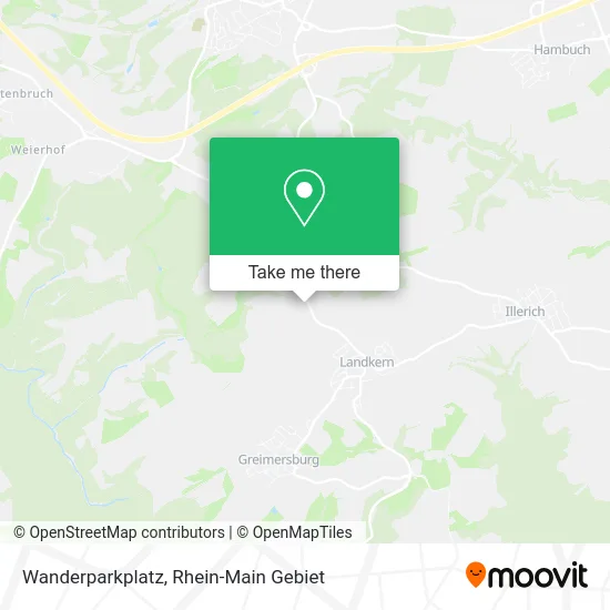 Карта Wanderparkplatz