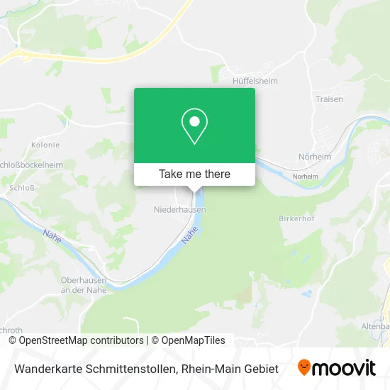 Карта Wanderkarte Schmittenstollen